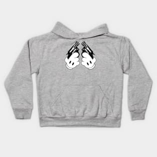 Toon Snubnosed Revolver Kids Hoodie